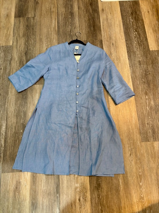 Lintico Tops - WOMENS LINEN LONG TOP
